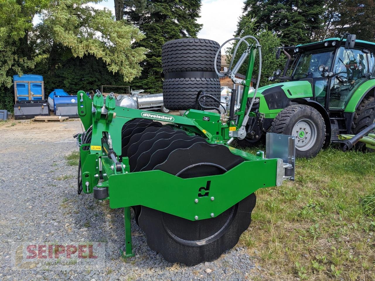 Walze del tipo Düvelsdorf SILAGEWALZE SEITENVERSCHUB 3,00M, Neumaschine en Groß-Umstadt (Imagen 2)