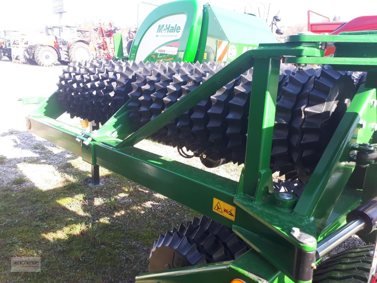 Walze Türe ait Düvelsdorf Terra Roller ECO 6,30m Kronenring, Neumaschine içinde Pähl (resim 5)