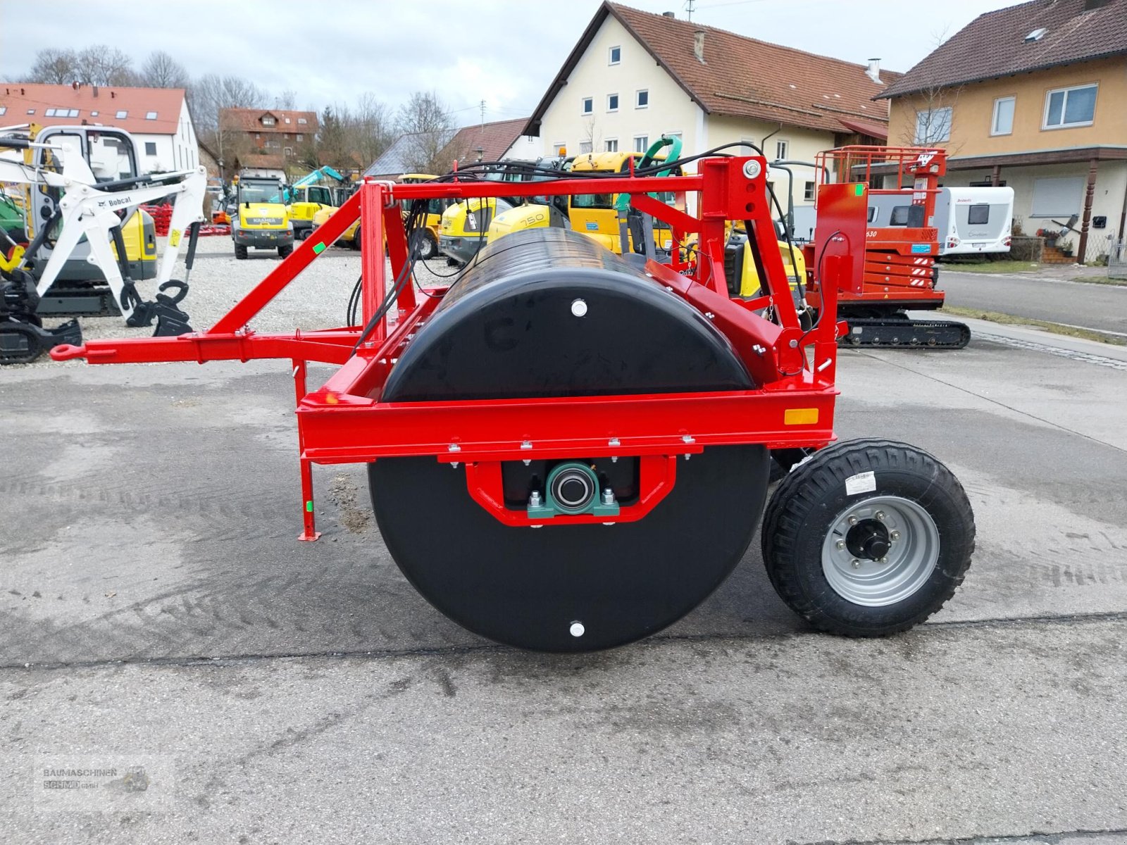 Walze tipa Schmid Wiesenwalze mit Fahrwerk 2,75m, Neumaschine u Stetten (Slika 2)