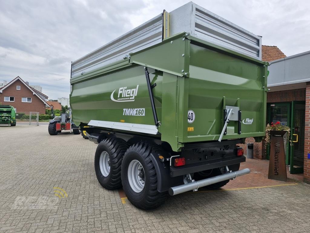 Wannenkipper van het type Fliegl TMK 160 FOX, Neumaschine in Visbek/Rechterfeld (Foto 3)