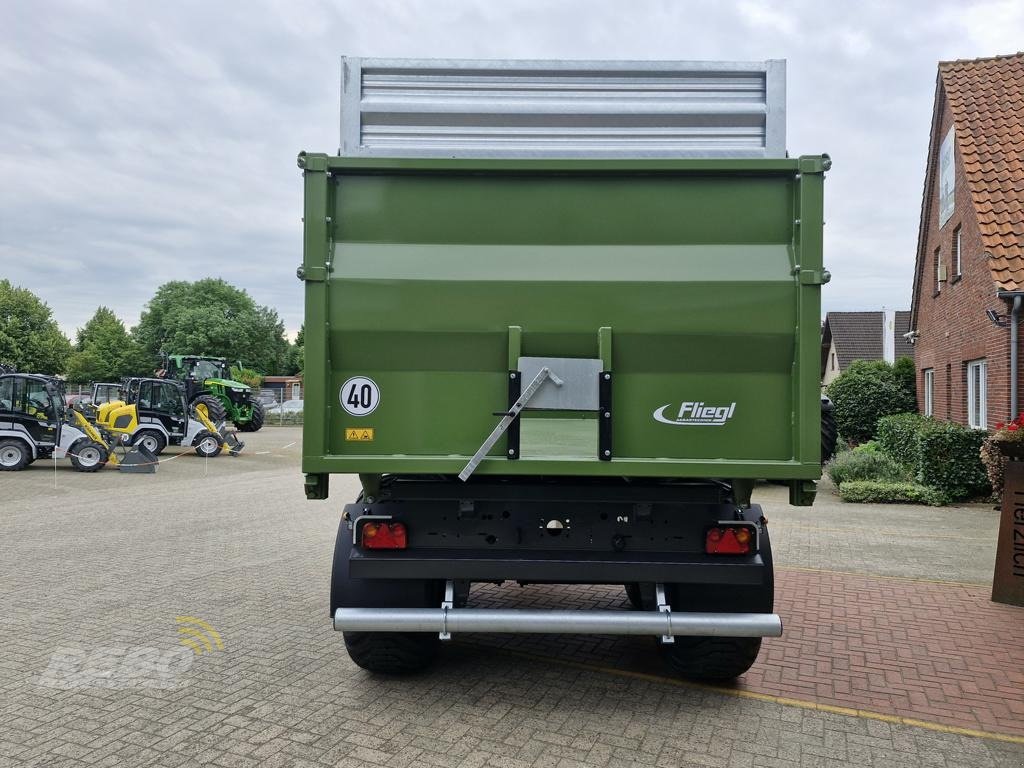 Wannenkipper van het type Fliegl TMK 160 FOX, Neumaschine in Visbek/Rechterfeld (Foto 4)