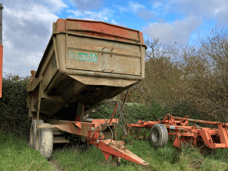 Wannenkipper van het type Sonstige (4)ROUES, Gebrauchtmaschine in TREMEUR