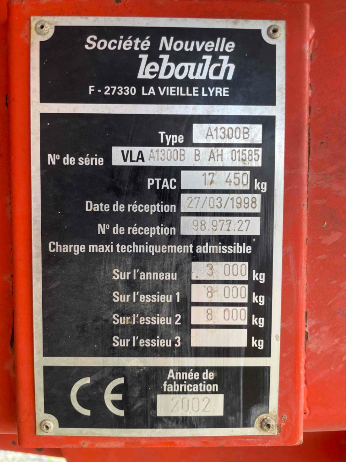 Wannenkipper tip Sonstige Benne agricole 13T Leboulch, Gebrauchtmaschine in SAINT CLAIR SUR ELLE (Poză 8)