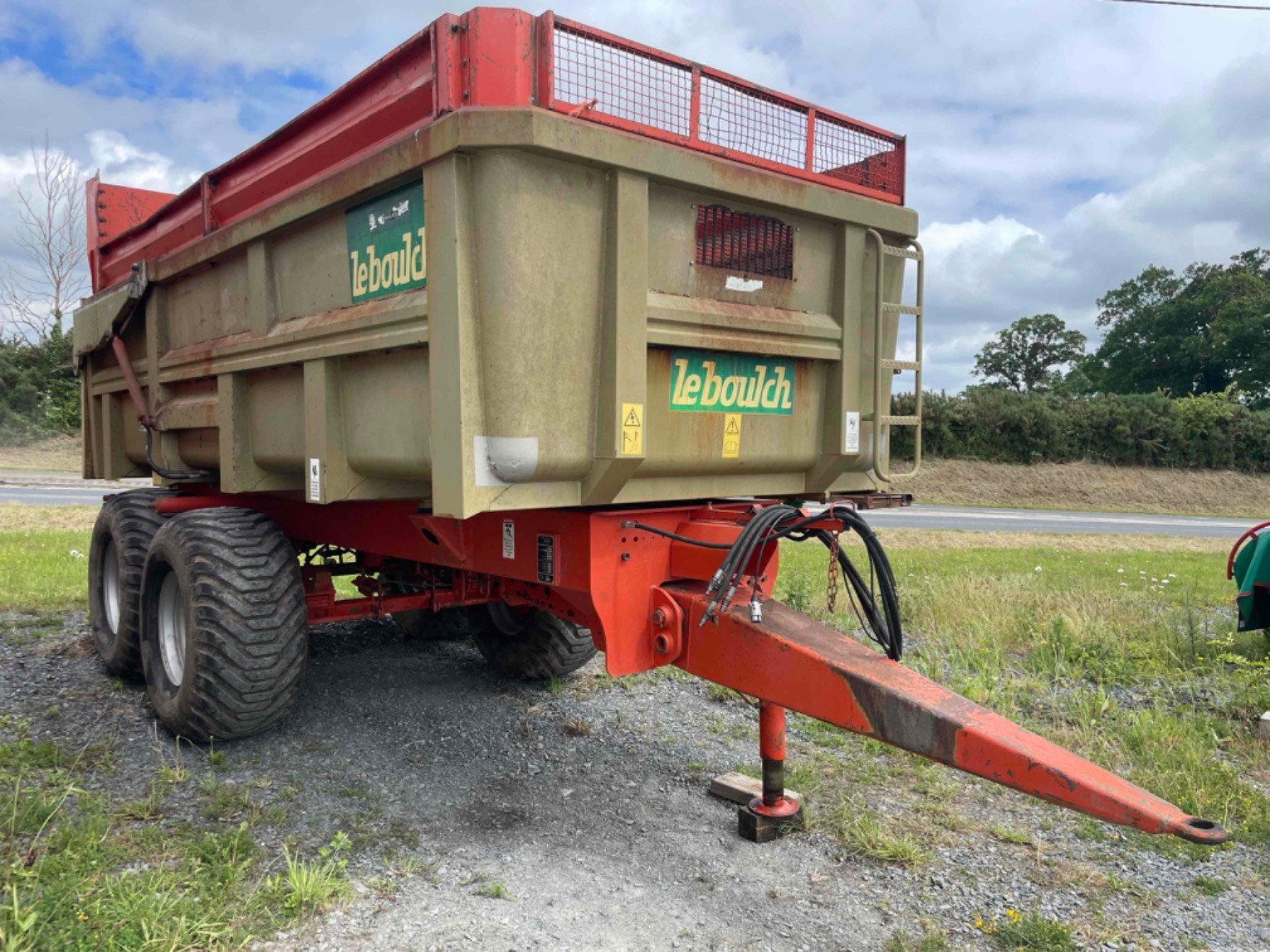 Wannenkipper tip Sonstige Benne agricole 13T Leboulch, Gebrauchtmaschine in SAINT CLAIR SUR ELLE (Poză 3)