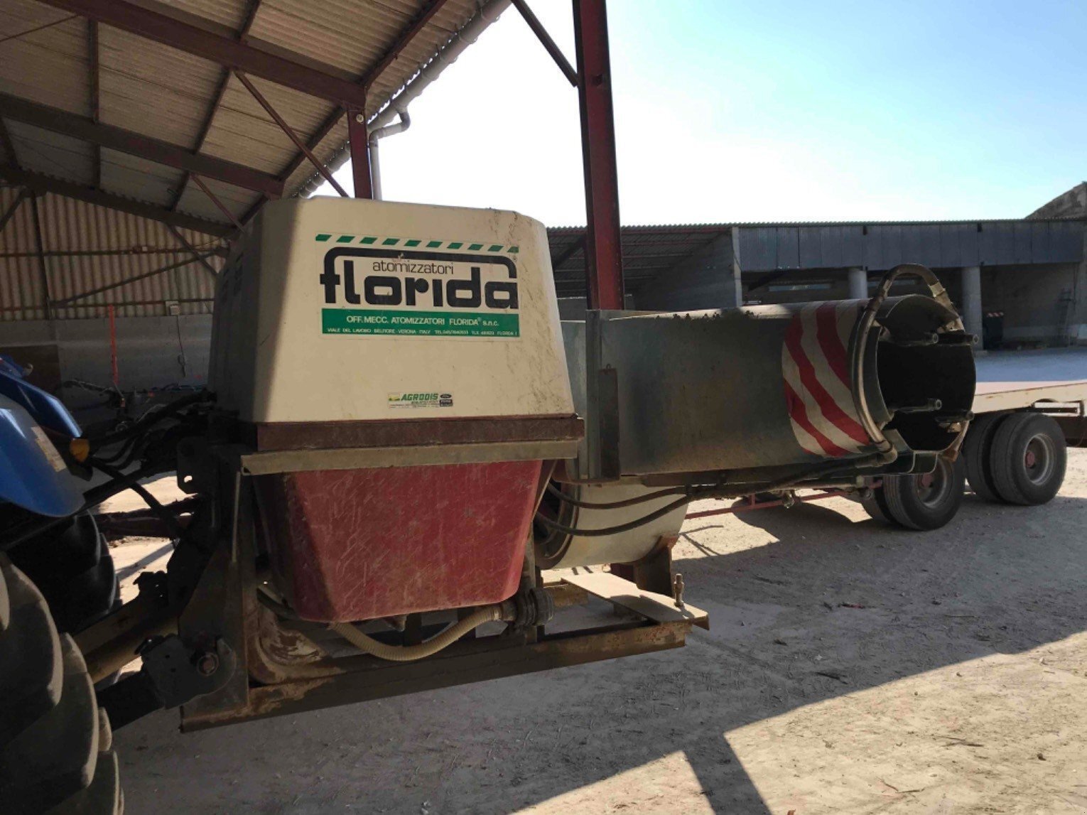 Weinbauspritze van het type Florida Atomiseur Canon 600 litres porté   Florida, Gebrauchtmaschine in ROYNAC (Foto 8)