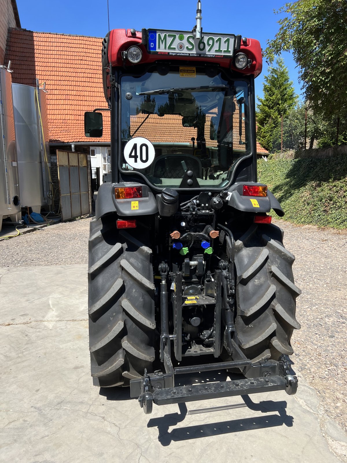 Weinbautraktor del tipo Case IH Quantum 100 V, Gebrauchtmaschine en Dolgesheim (Imagen 3)