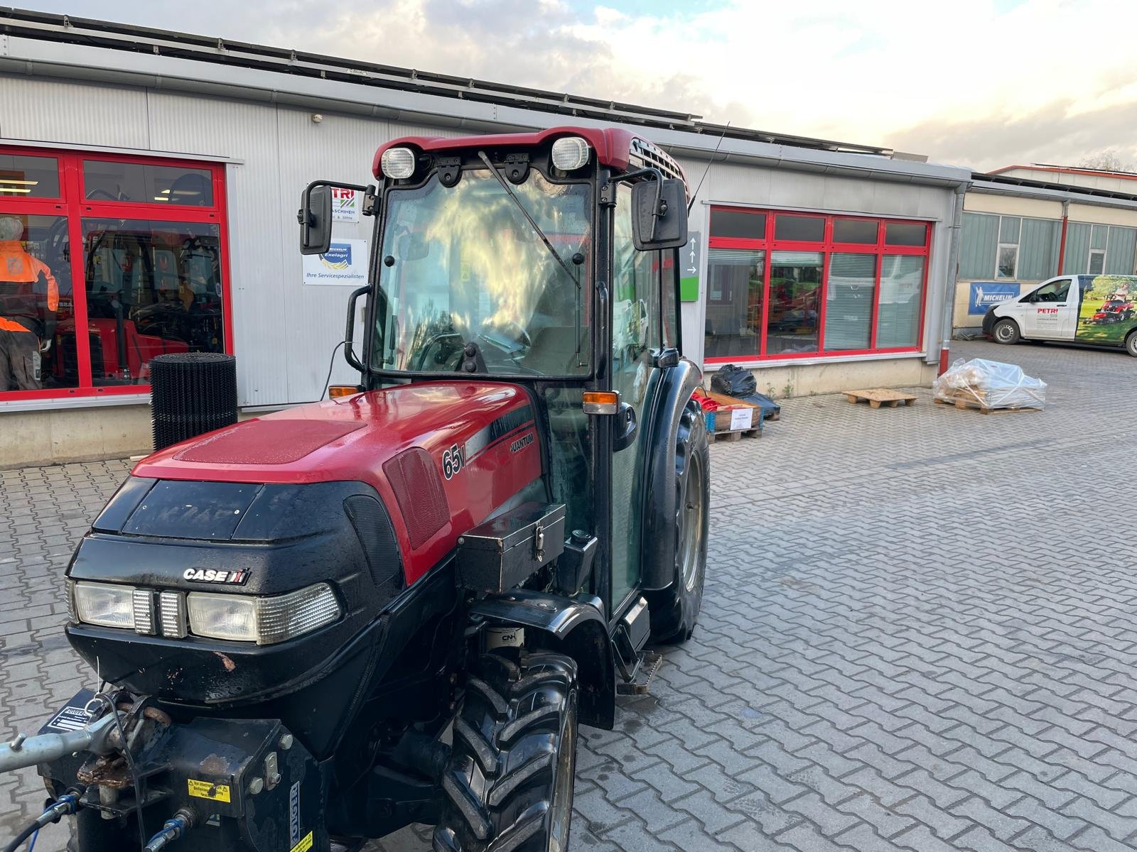 Weinbautraktor Türe ait Case IH Quantum 65 V, Gebrauchtmaschine içinde Dannstadt-Schauernheim (resim 1)