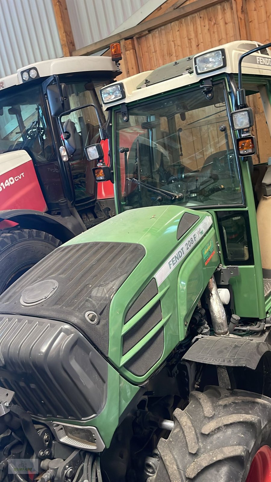 Weinbautraktor del tipo Fendt 208 Vario F, Gebrauchtmaschine en Bad Leonfelden (Imagen 16)