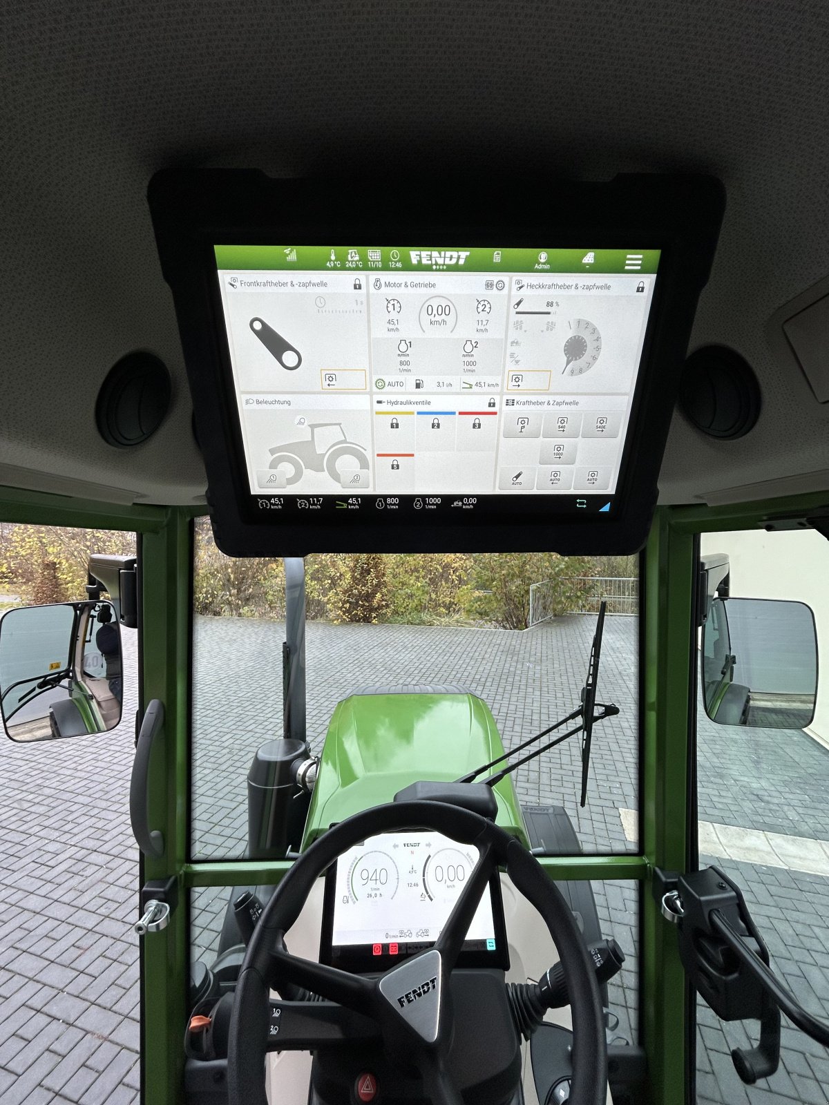 Weinbautraktor du type Fendt 210 Vario V Gen.3 Profi+ Profiplus Setting1 mit Frontzapfwelle Front-PTO, Gebrauchtmaschine en Weigendorf (Photo 3)