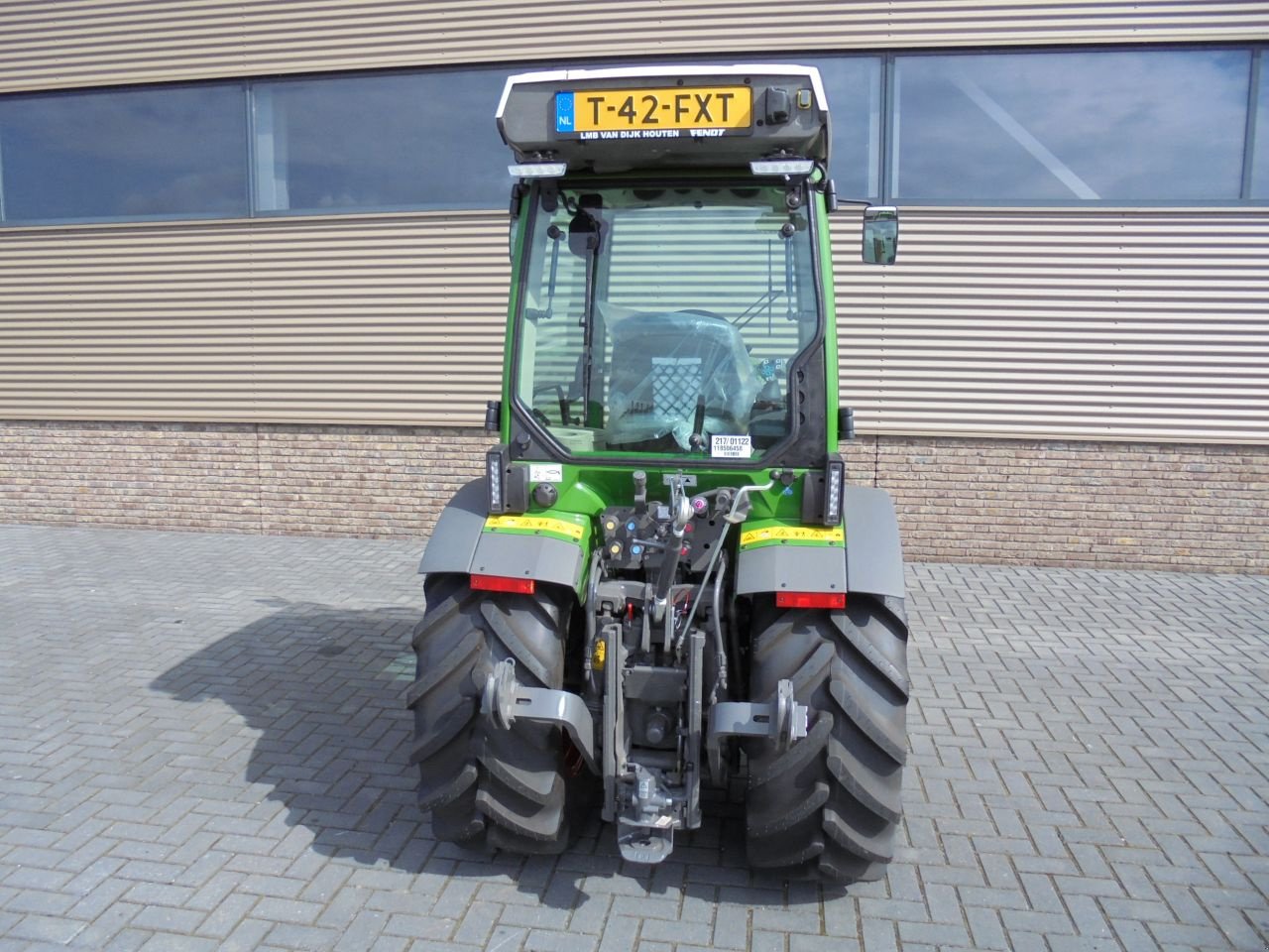 Weinbautraktor Türe ait Fendt 210va vario smalspoor 209-211, Gebrauchtmaschine içinde Houten (resim 5)