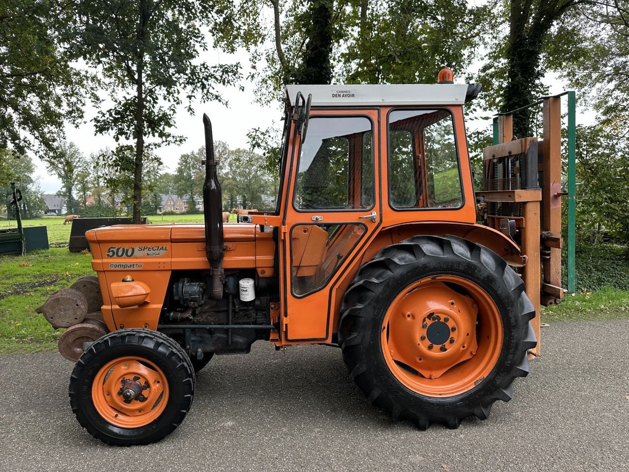 Weinbautraktor a típus Fiat 500 Special Compatto, Gebrauchtmaschine ekkor: Rossum (Kép 5)