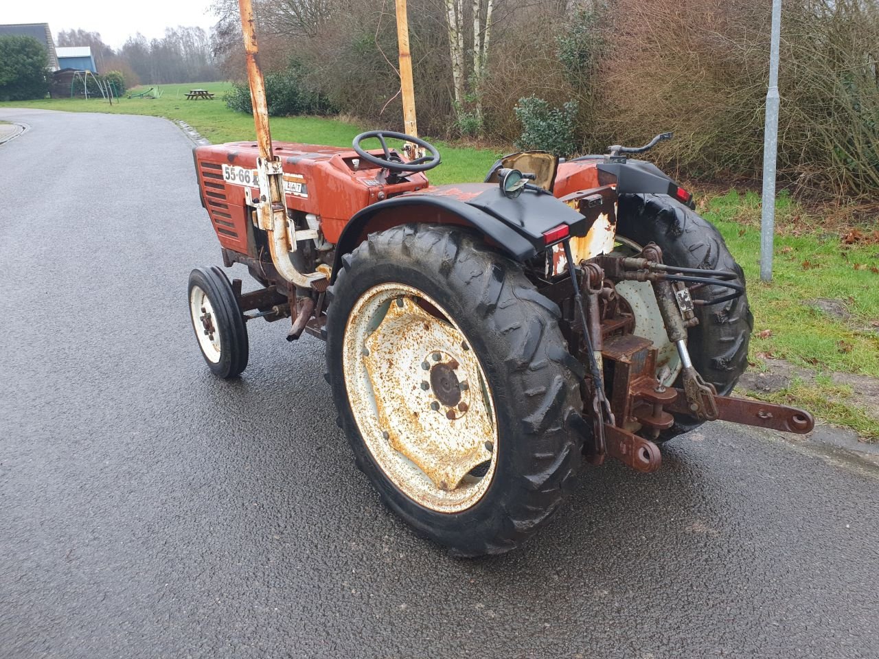 Weinbautraktor del tipo Fiat 55-66 Smalspoor, Gebrauchtmaschine en Weiteveen (Imagen 3)