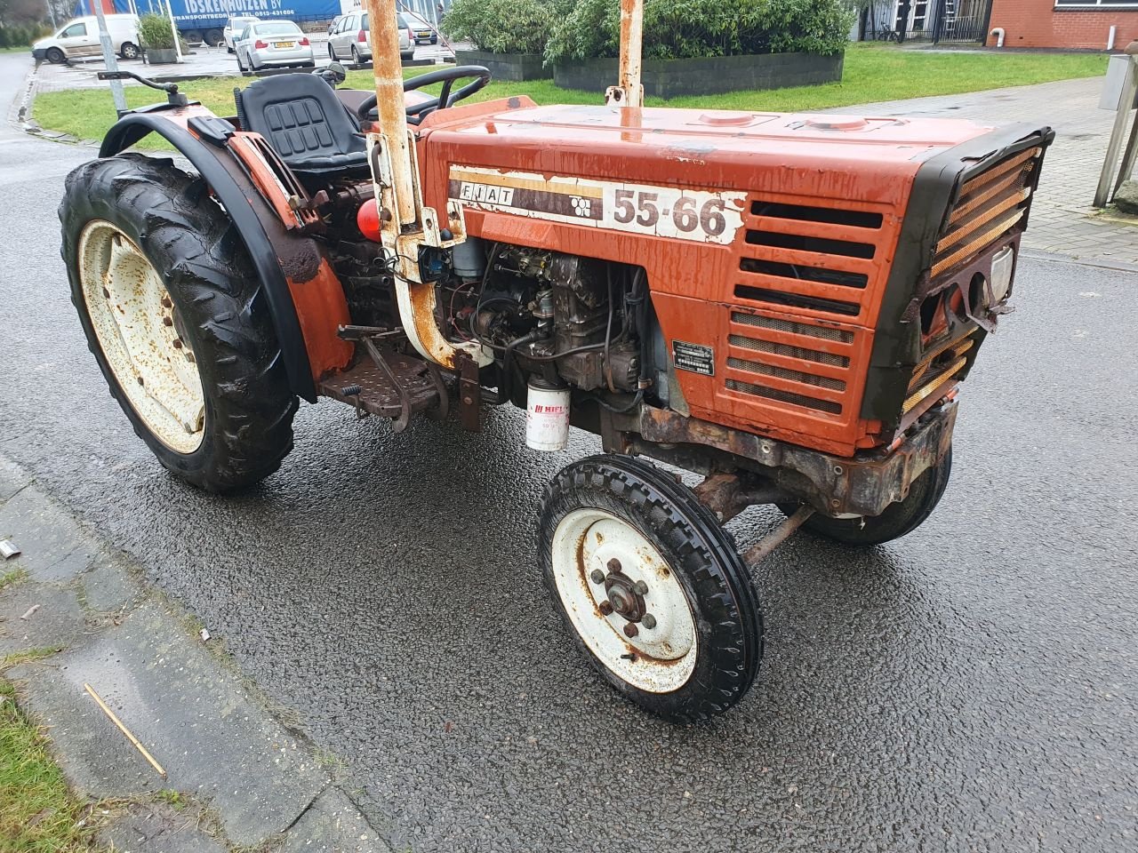 Weinbautraktor del tipo Fiat 55-66 Smalspoor, Gebrauchtmaschine en Weiteveen (Imagen 2)