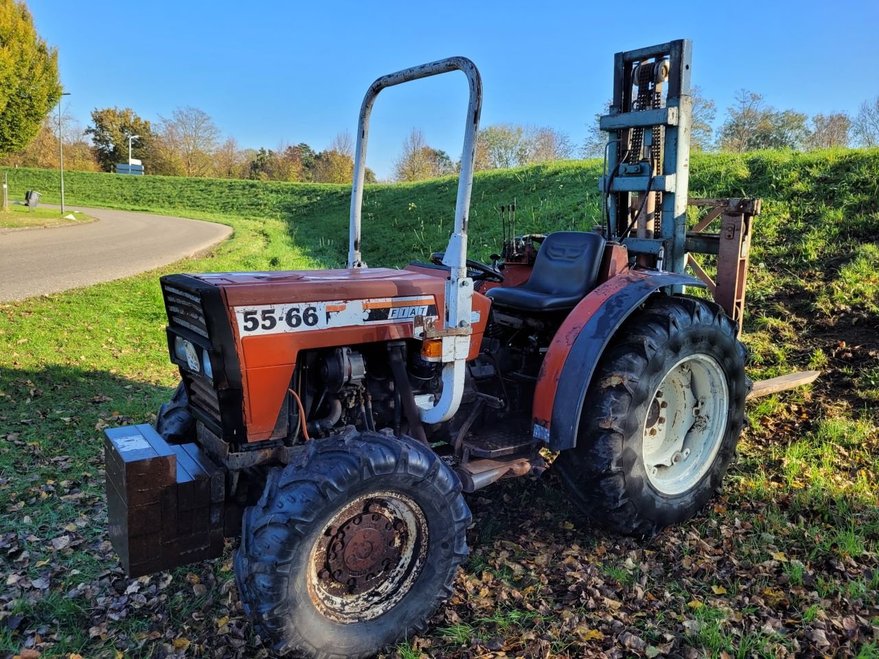 Weinbautraktor van het type Fiat 55-66, Gebrauchtmaschine in Werkendam (Foto 2)