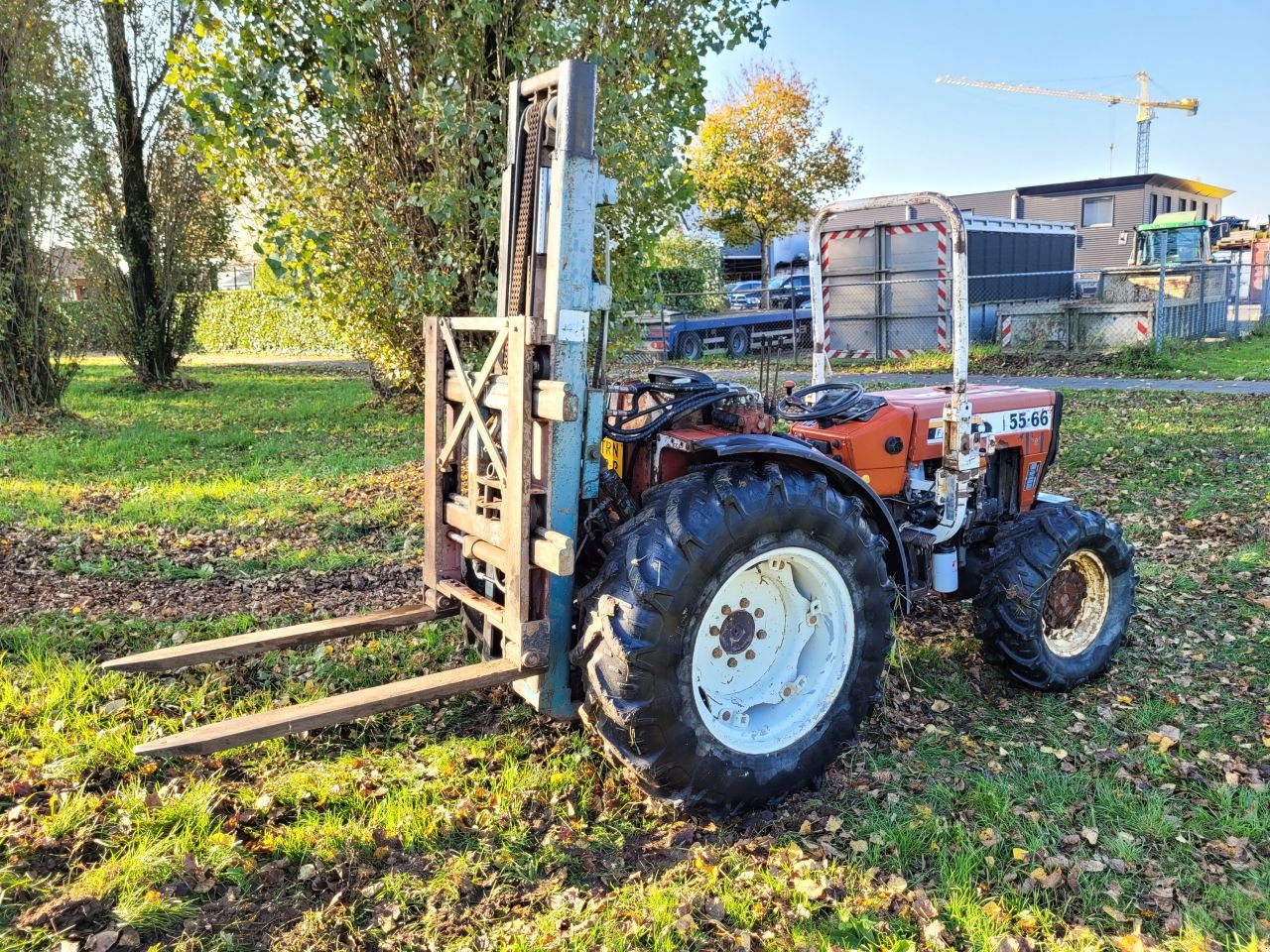 Weinbautraktor del tipo Fiat 55-66, Gebrauchtmaschine In Werkendam (Immagine 3)