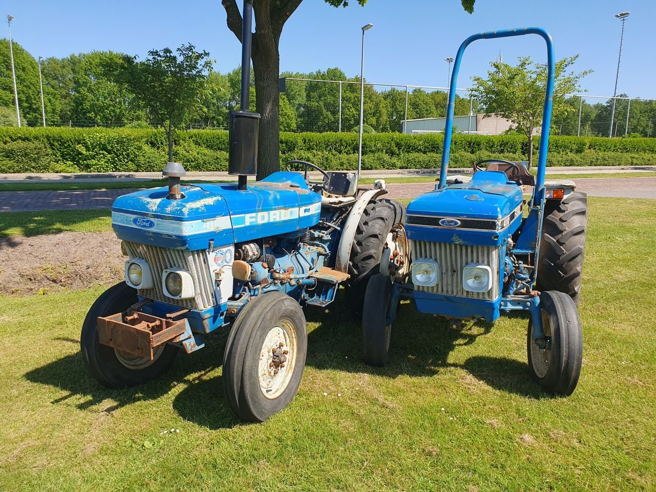 Weinbautraktor del tipo Ford 2x 4110 Smalspoor Tractor, Gebrauchtmaschine en Weiteveen (Imagen 2)