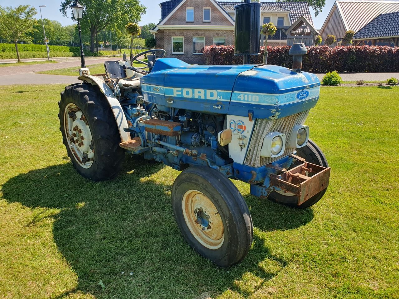 Weinbautraktor del tipo Ford 2x 4110 Smalspoor Tractor, Gebrauchtmaschine en Weiteveen (Imagen 4)