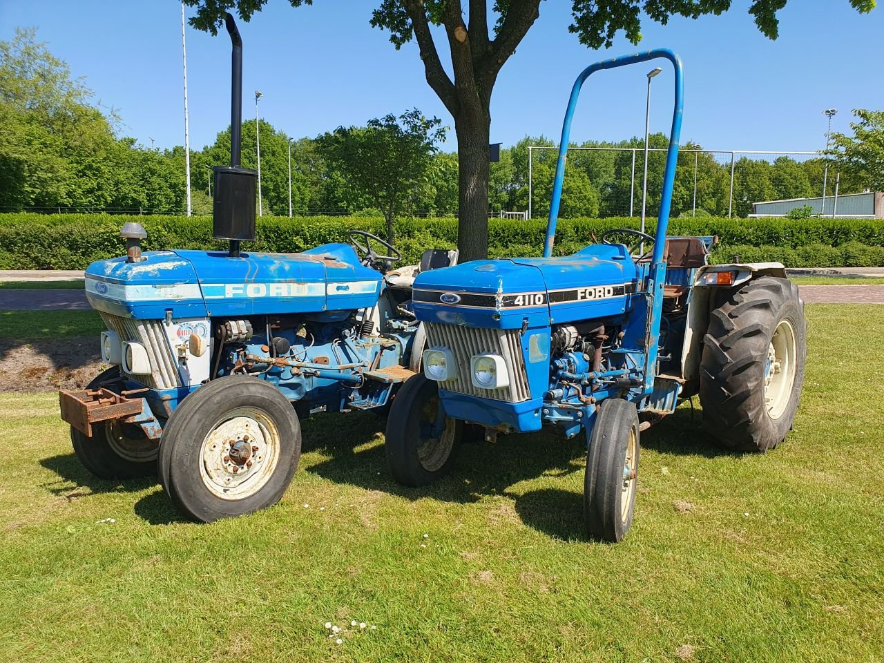 Weinbautraktor του τύπου Ford 2x 4110 Smalspoor Tractor, Gebrauchtmaschine σε Weiteveen (Φωτογραφία 1)