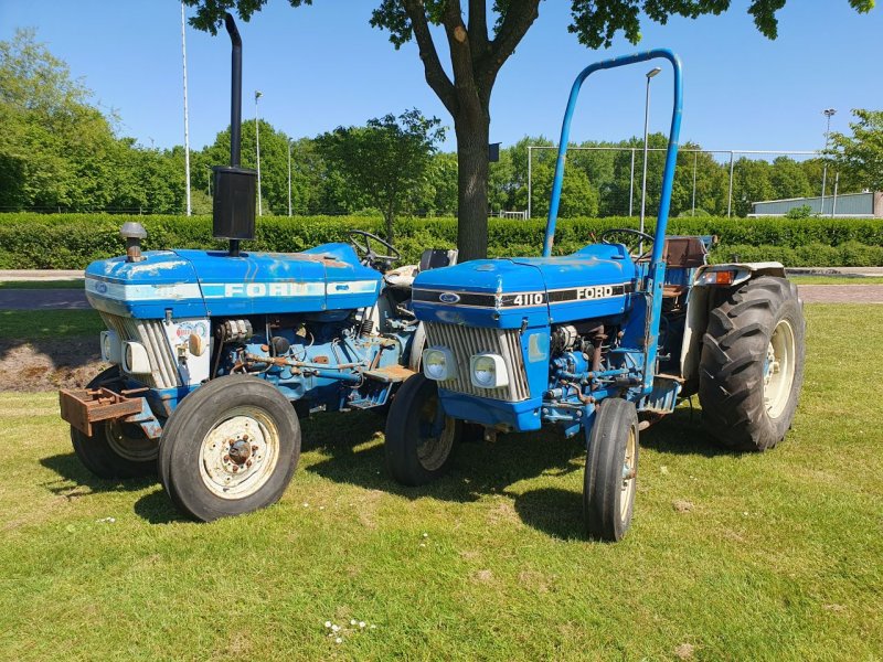 Weinbautraktor du type Ford 2x 4110 Smalspoor Tractor, Gebrauchtmaschine en Weiteveen (Photo 1)
