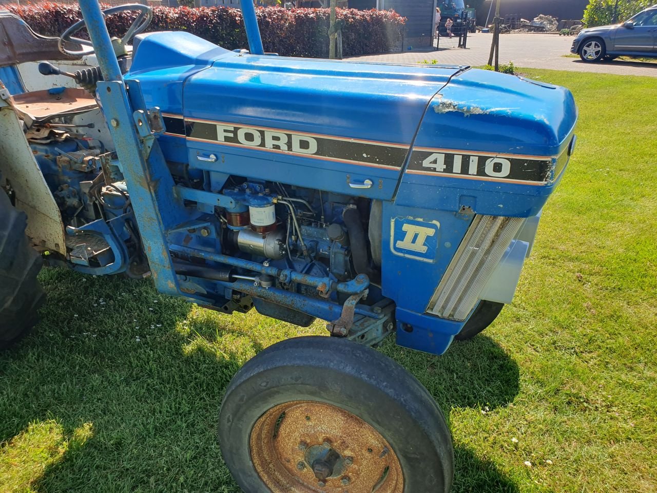 Weinbautraktor tip Ford 2x 4110 Smalspoor Tractor, Gebrauchtmaschine in Weiteveen (Poză 8)