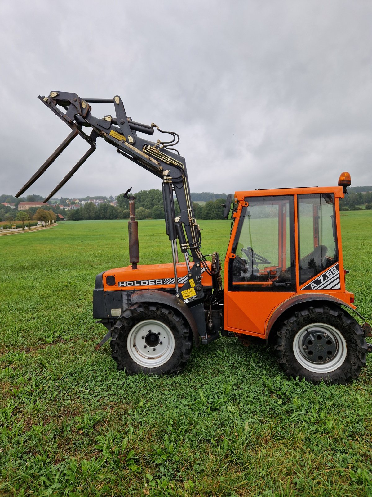 Weinbautraktor van het type Holder A 7.62, Gebrauchtmaschine in Moosbach (Foto 11)