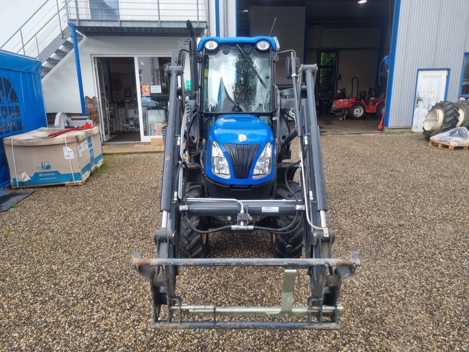 Weinbautraktor del tipo New Holland T4.75V, Gebrauchtmaschine en Sölden (Imagen 17)