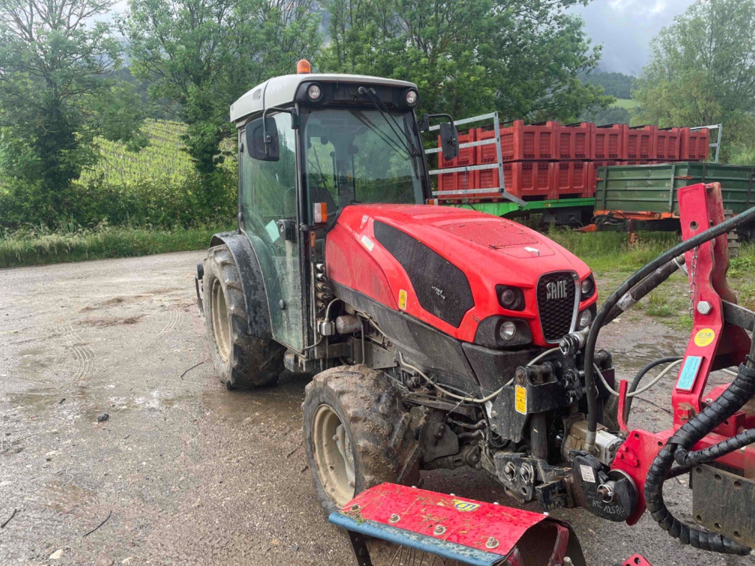 Weinbautraktor typu Same Tracteur fruitier FRUITTETO S 105 LS Same, Gebrauchtmaschine v ROYNAC (Obrázek 3)