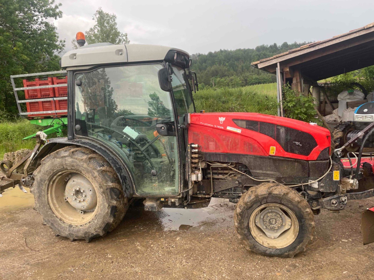 Weinbautraktor tip Same Tracteur fruitier FRUITTETO S 105 LS Same, Gebrauchtmaschine in ROYNAC (Poză 4)