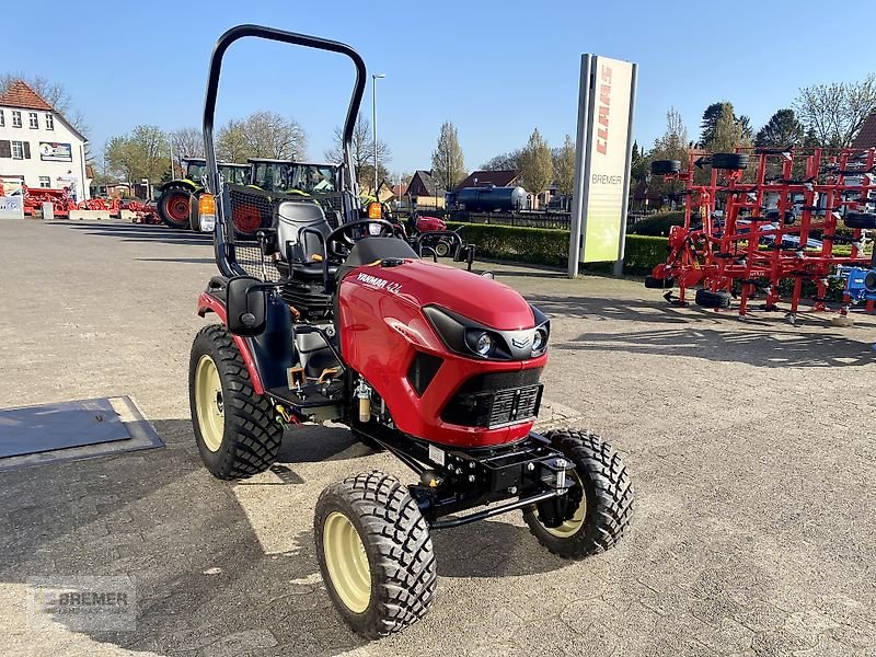 Weinbautraktor del tipo Yanmar SA 424 V Allrad ROPS, Neumaschine In Asendorf (Immagine 3)