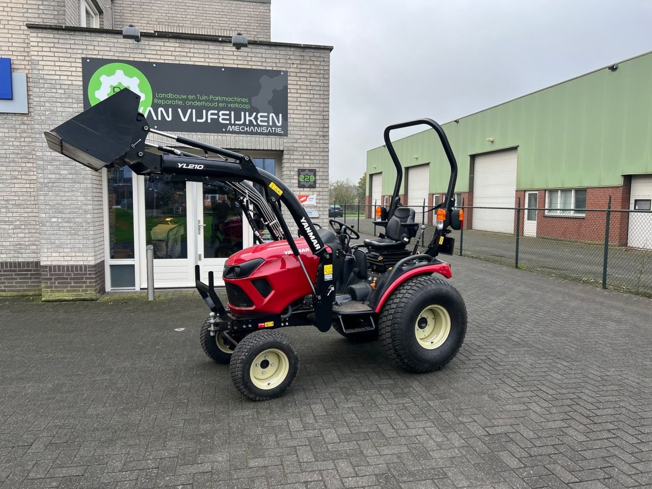 Weinbautraktor a típus Yanmar SA424, Gebrauchtmaschine ekkor: MARIAHOUT (Kép 2)