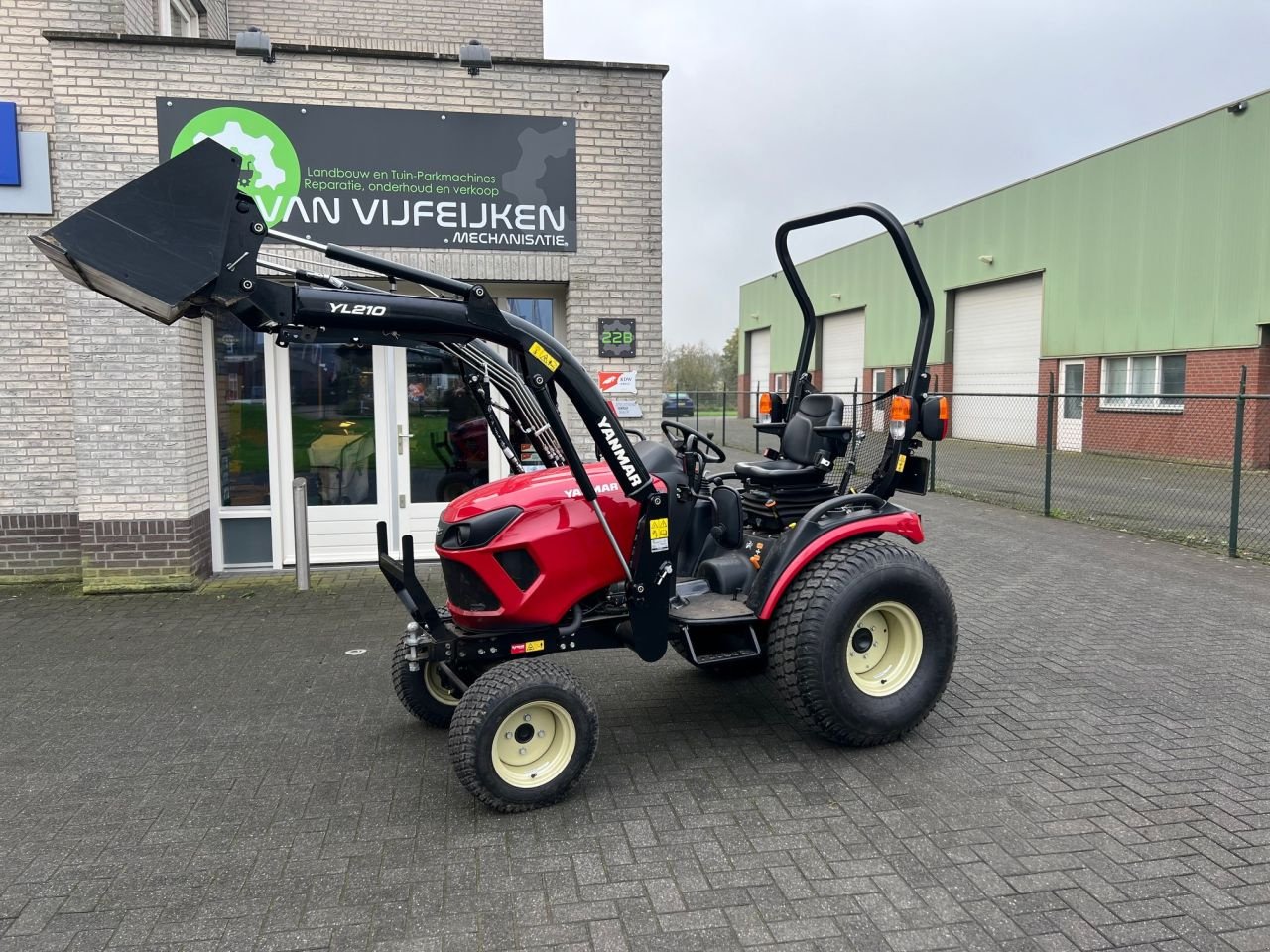 Weinbautraktor typu Yanmar SA424, Gebrauchtmaschine v MARIAHOUT (Obrázek 3)