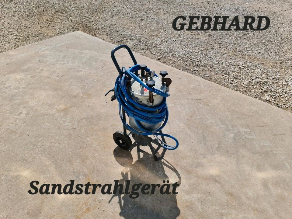 Werkstattausstattung tipa Schneider Sandstrahlgerät DSG 10 Druckstrahlgerät Sandstrahler, Gebrauchtmaschine u Großschönbrunn (Slika 1)