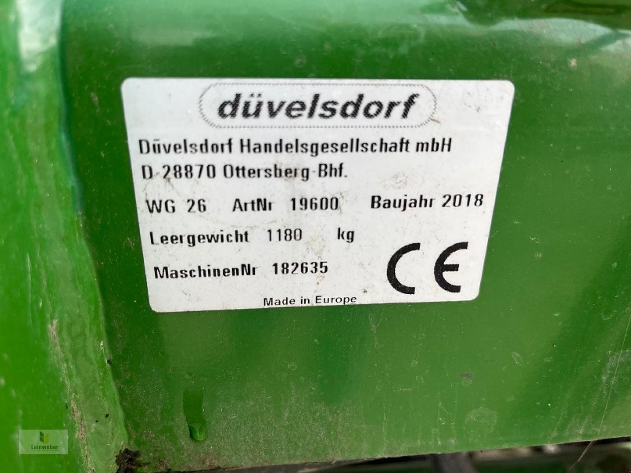 Wiesenegge tip Düvelsdorf Green Rake Expert 6 m, Gebrauchtmaschine in Neuhof - Dorfborn (Poză 5)