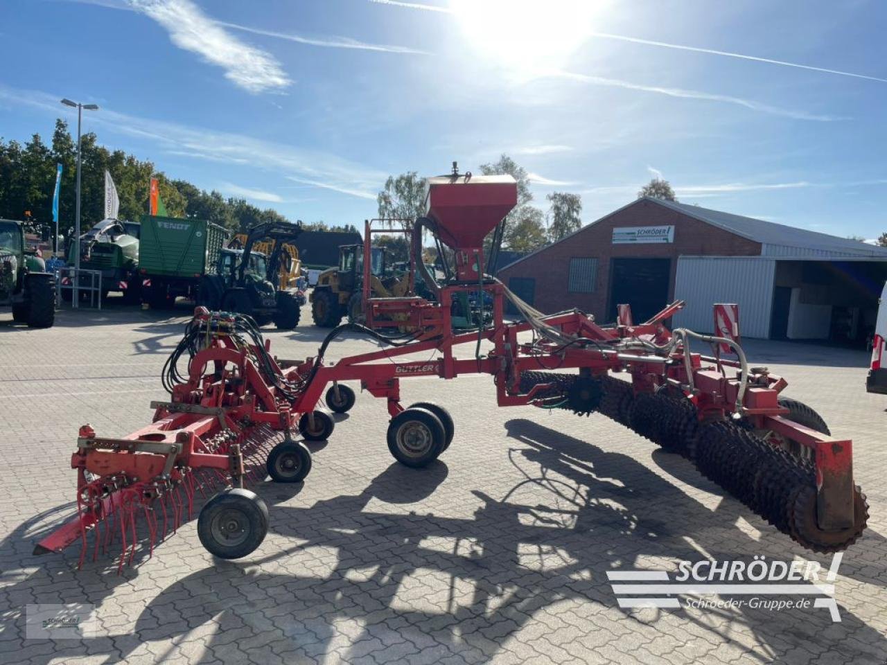 Wiesenegge Türe ait Güttler GREENMASTER 600, Gebrauchtmaschine içinde Völkersen (resim 4)