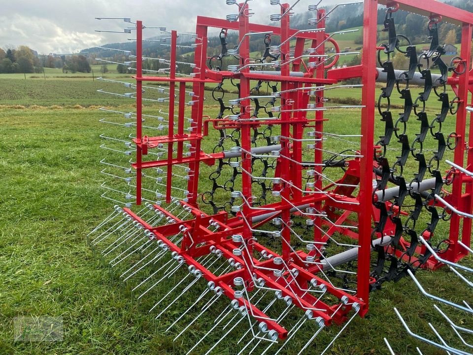 Wiesenegge del tipo PreissTec Wiesenegge 6m mit Striegel, Neumaschine In Bad Kötzting (Immagine 4)