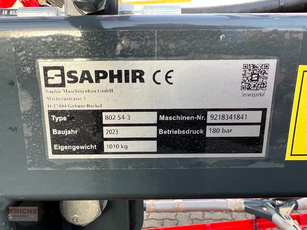 Wiesenegge typu Saphir Perfekt 802 S4 hydro *NEU mit Farbschäden*, Gebrauchtmaschine v Demmin (Obrázek 6)