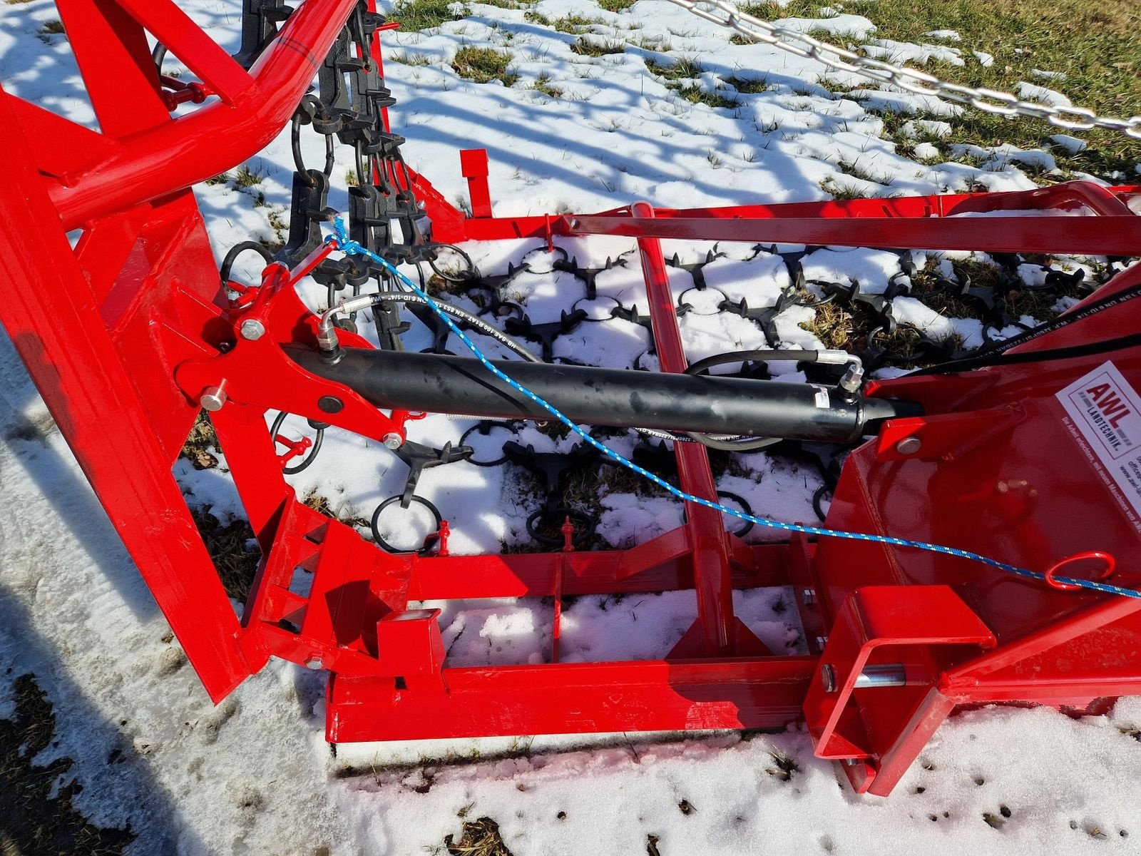 Wiesenegge des Typs Sonstige 8m hydraulisch, Neumaschine in Grünbach (Bild 2)