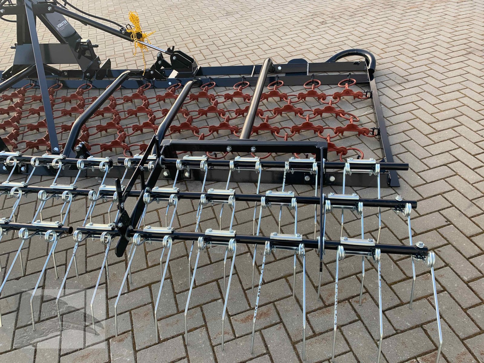 Wiesenegge Türe ait VORATECK Wiesenschleppe 5m mt Striegel, Neumaschine içinde Hermannsburg (resim 8)