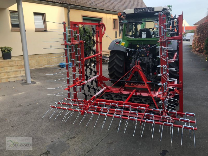 Wiesenegge des Typs ZAGRODA Wiesenschleppe 6,00m breit mit angebauten Striegel, Neumaschine in Alitzheim (Bild 1)