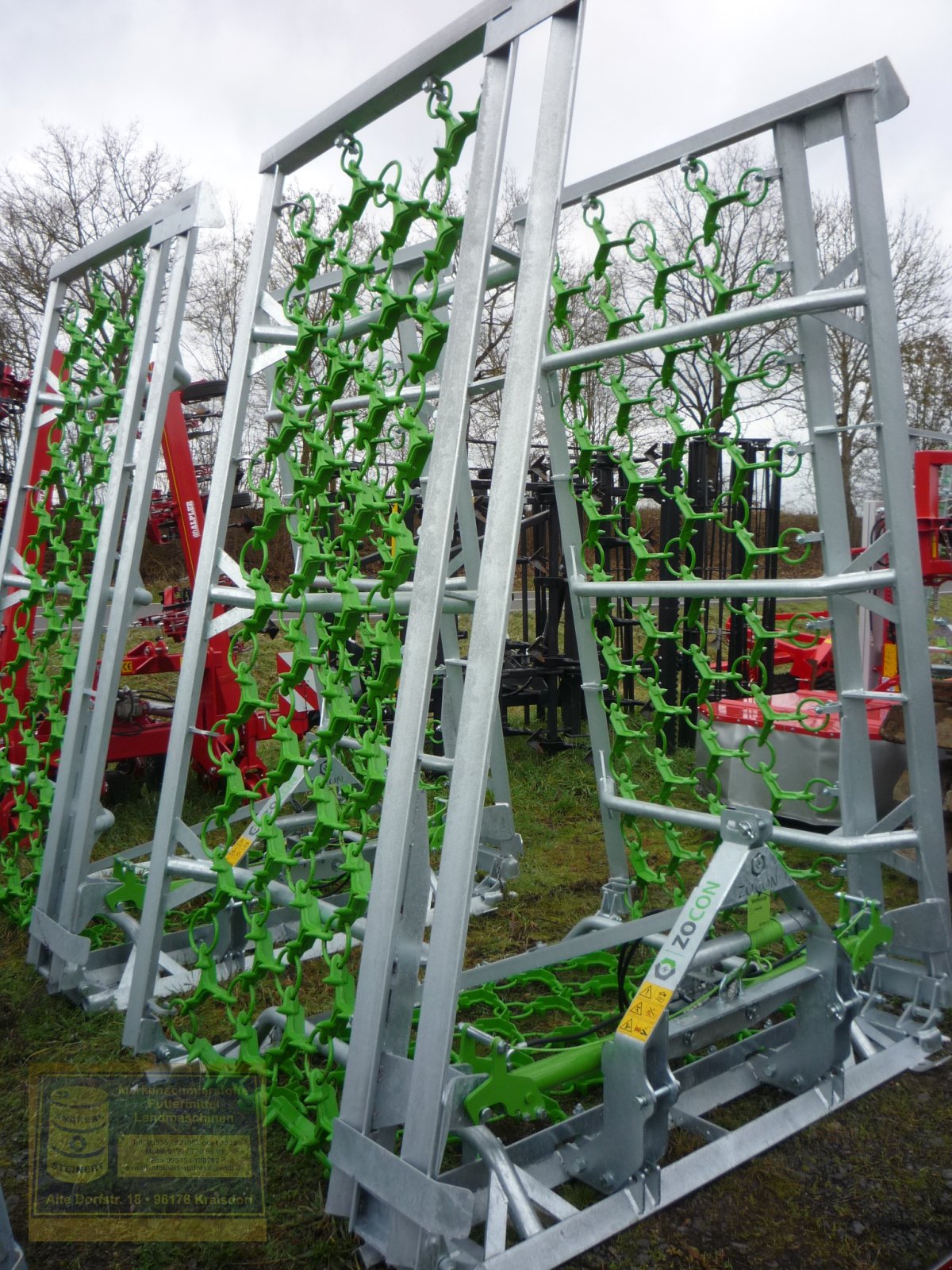 Wiesenegge van het type Zocon Wiesenschleppe Weidesleep 8-4, Neumaschine in Pfarrweisach (Foto 10)