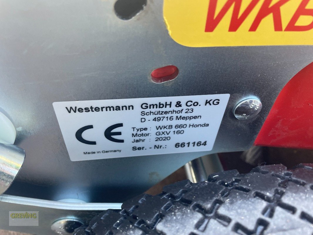 Wildkrautbürste tipa Westermann WKB 660 Honda, Neumaschine u Ahaus (Slika 10)