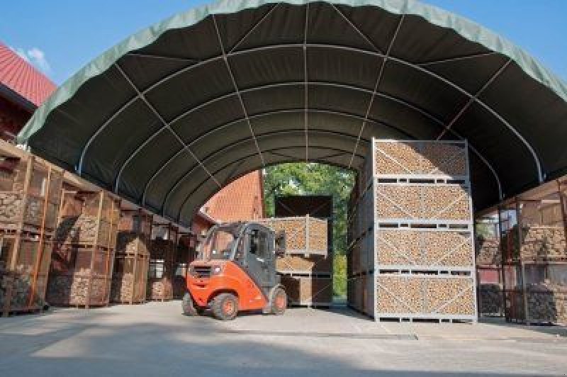 Zelthalle van het type Toolport Container Überdachung 8x6m Lagerzelt Unterstand Containerzelt, Neumaschine in Norderstedt (Foto 1)