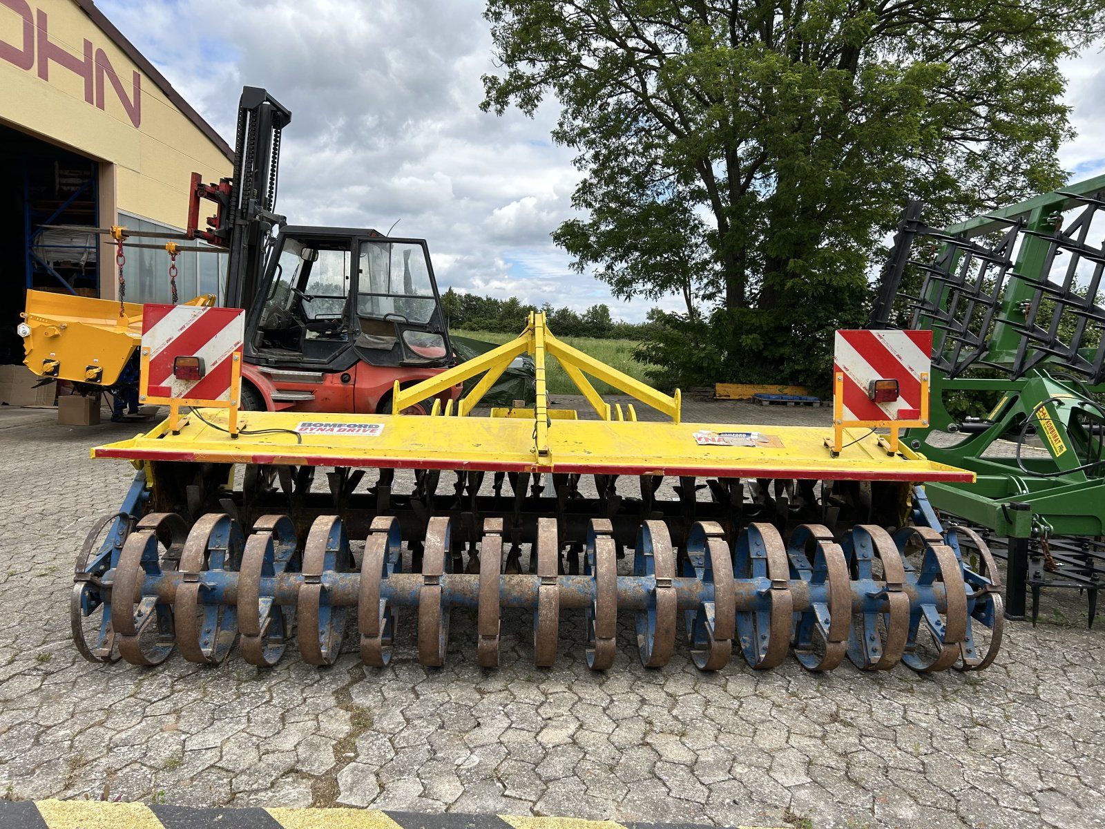 Zinkenrotor (Ackerbau) van het type Bomford Dyna Drive 3000, Gebrauchtmaschine in Ansbach (Foto 5)