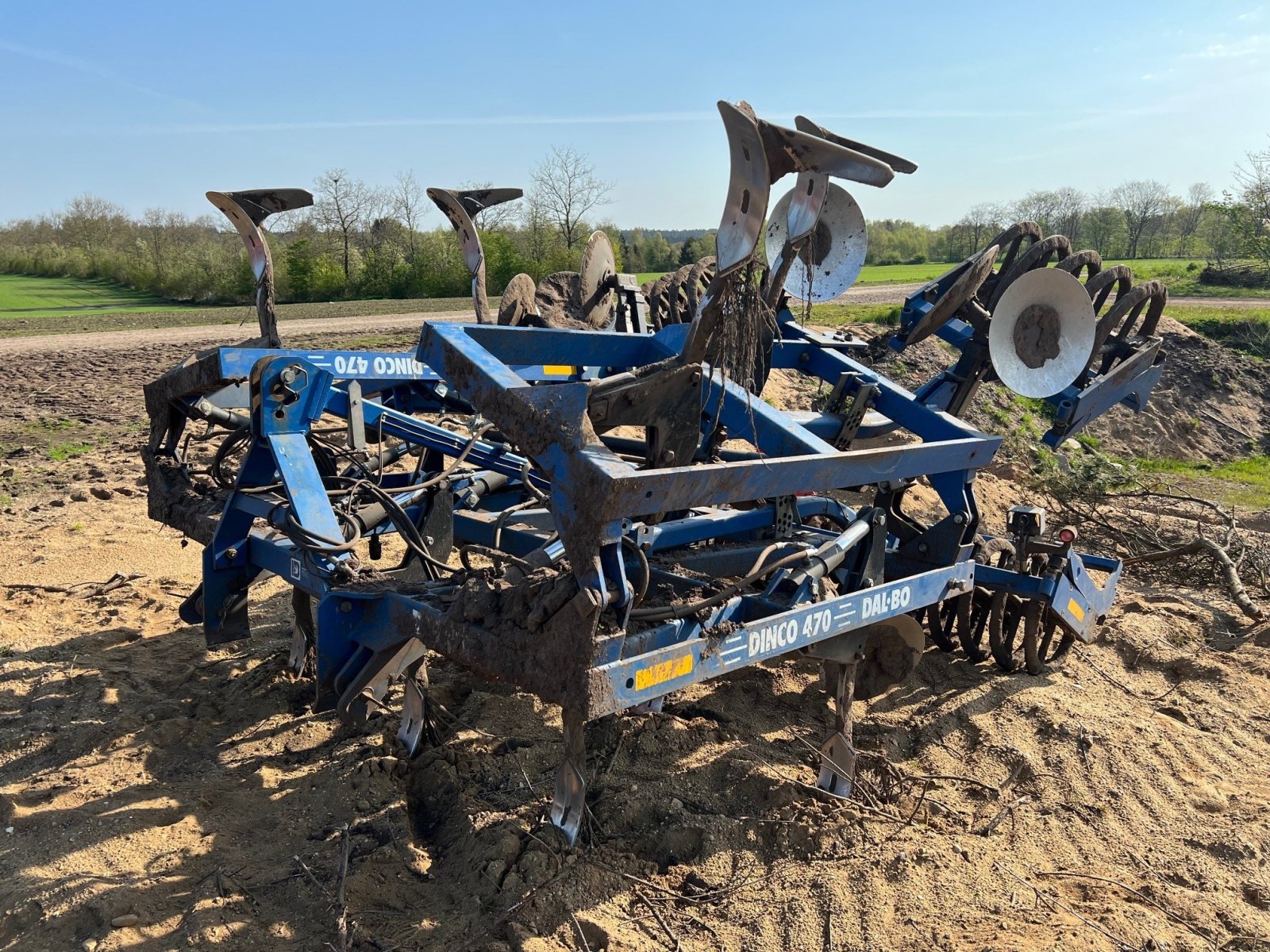 Zinkenrotor (Ackerbau) van het type Dalbo DINCO 470, Gebrauchtmaschine in Thisted (Foto 1)