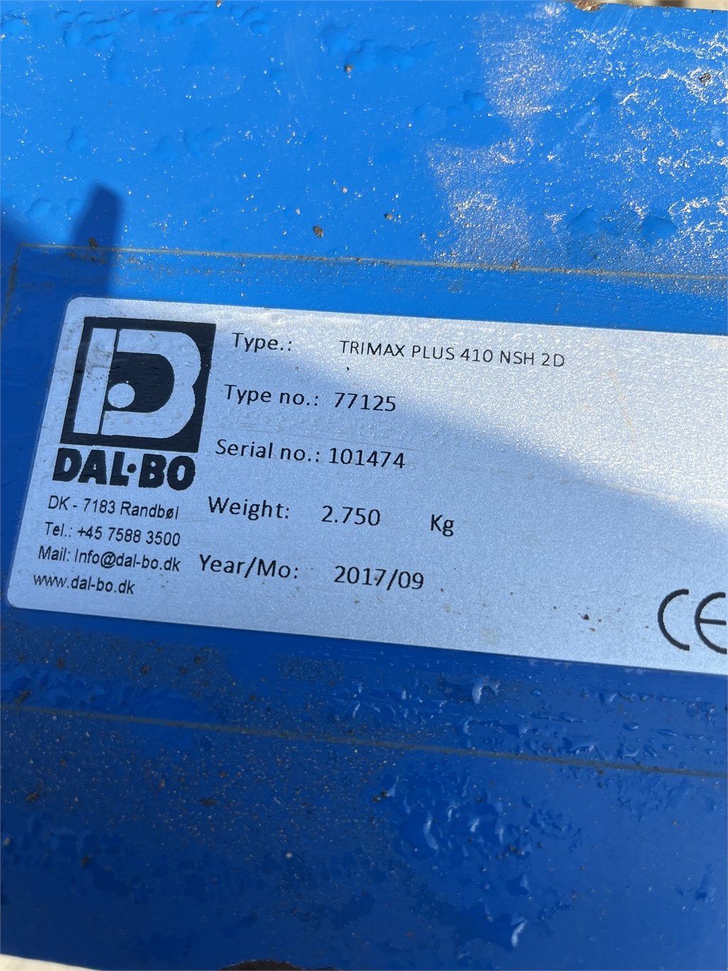 Zinkenrotor (Ackerbau) του τύπου Dalbo TriMax Plus 410, Gebrauchtmaschine σε Mern (Φωτογραφία 3)