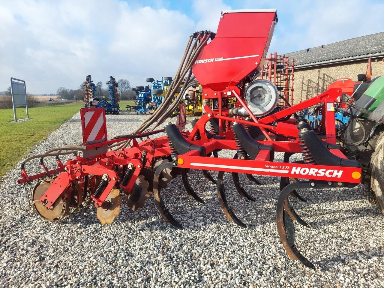 Zinkenrotor (Ackerbau) del tipo Horsch Terrano 3.5 FX med DuoDrill, Gebrauchtmaschine In Hammel (Immagine 2)