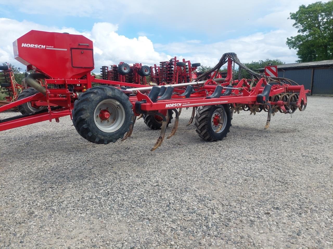 Zinkenrotor (Ackerbau) of the type Horsch Terrano 5 FM med DouDrill, Gebrauchtmaschine in Hammel (Picture 7)