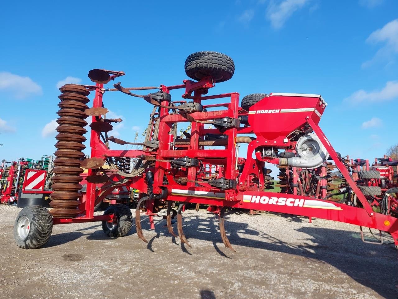 Zinkenrotor (Ackerbau) tip Horsch Terrano 5 FX med DuoDrill, Gebrauchtmaschine in Hammel (Poză 1)