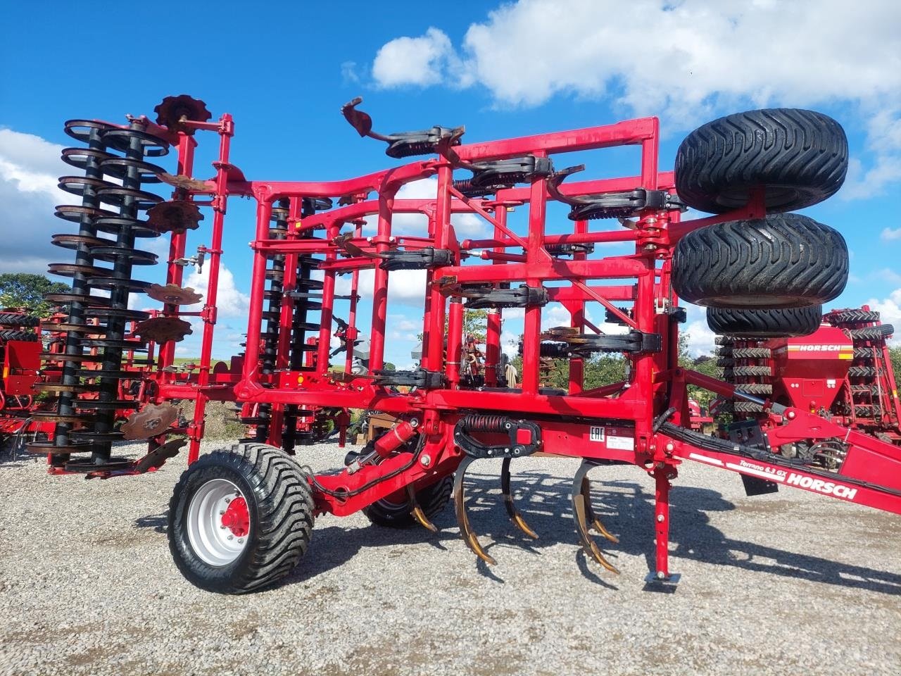 Zinkenrotor (Ackerbau) van het type Horsch Terrano 6.3 GX, Gebrauchtmaschine in Hammel (Foto 4)