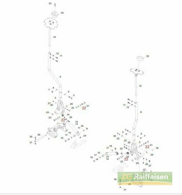 Zubehör Bestell-/Pflegemaschinen del tipo Horsch Spuranreißer Versa Express, Gebrauchtmaschine In Tauberbischofheim (Immagine 1)